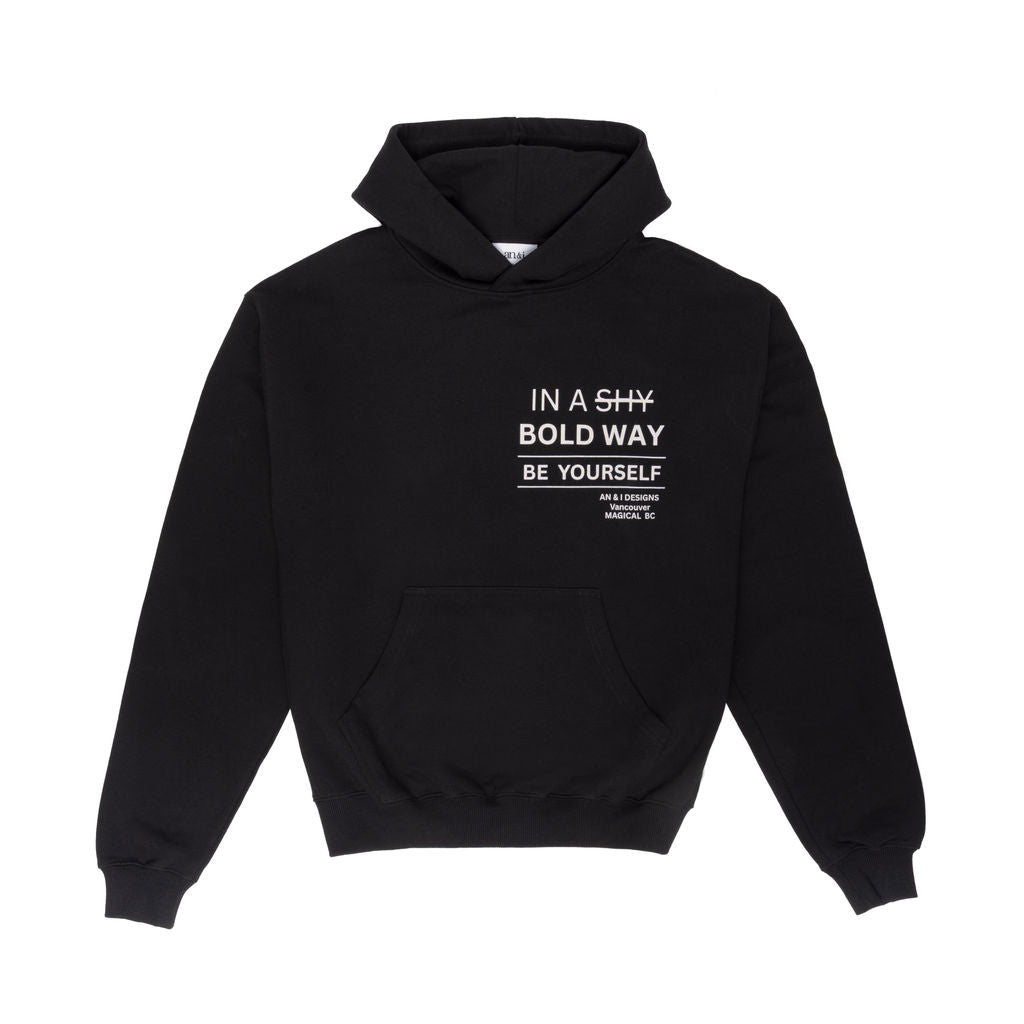 BE YOURSELF HOODIE French Terry