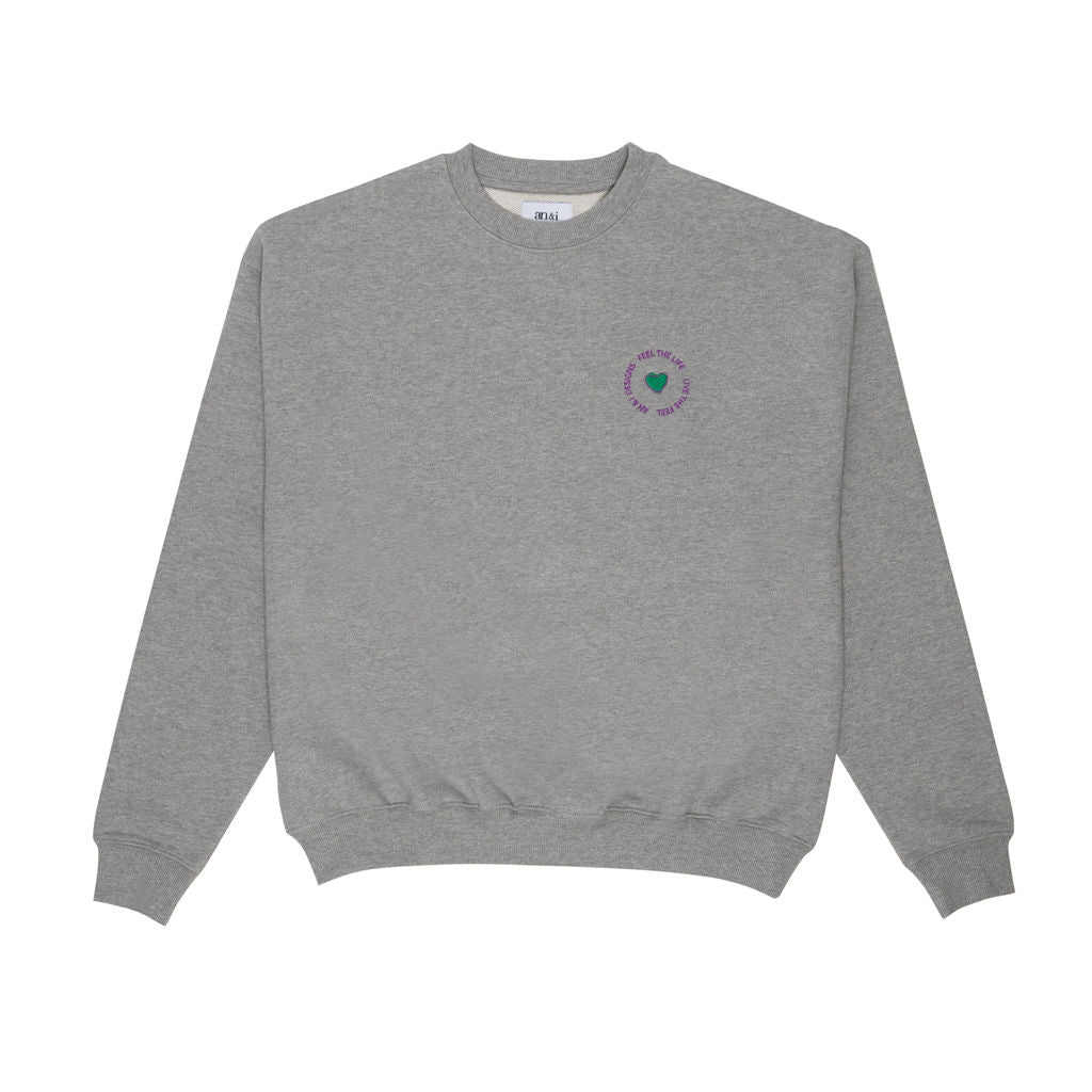 AN & I STAMP Crewneck French Terry